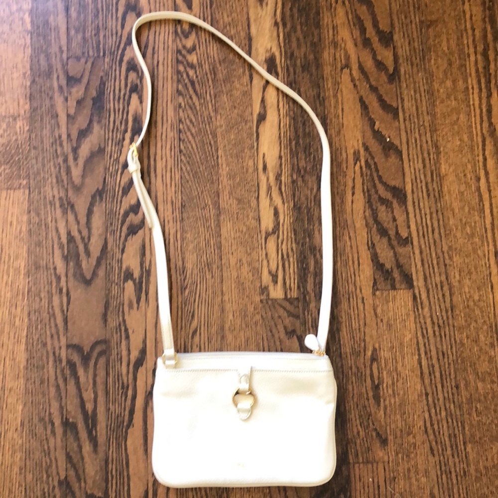 White Ralph Lauren cross body or shoulder bag